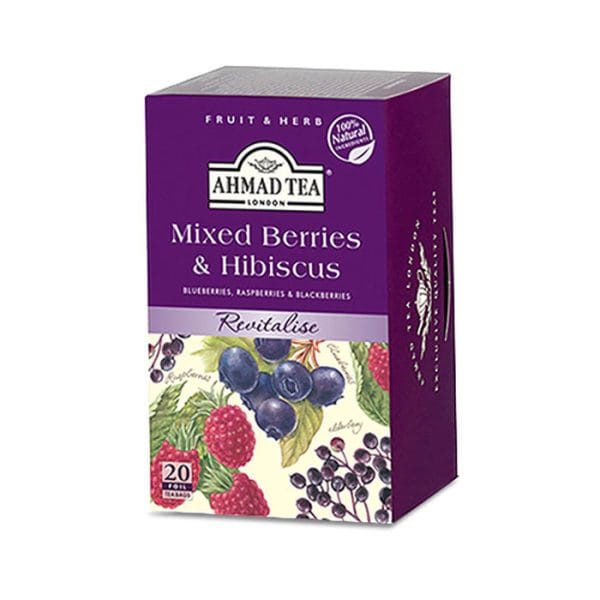 MIXED BERRIES AND HIBISCUS TEA