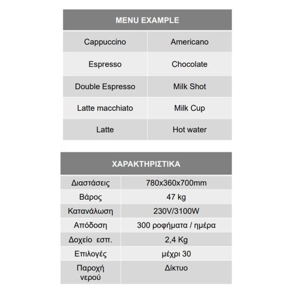 Coffee Machine NECTA KALEA