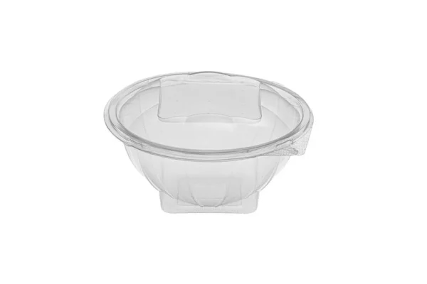 PET UTENSILS 750CC ROUND TRANSPARENT WITH INSERT / LID 3X100TEM