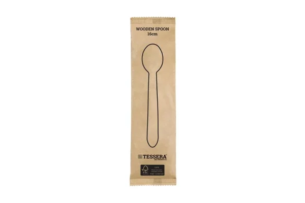 FSC Wooden Spoon 16 cm. Packed 1/1