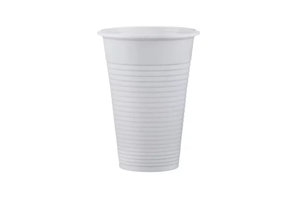 PP White Drink or Water Glass 200ml. (N.502)
