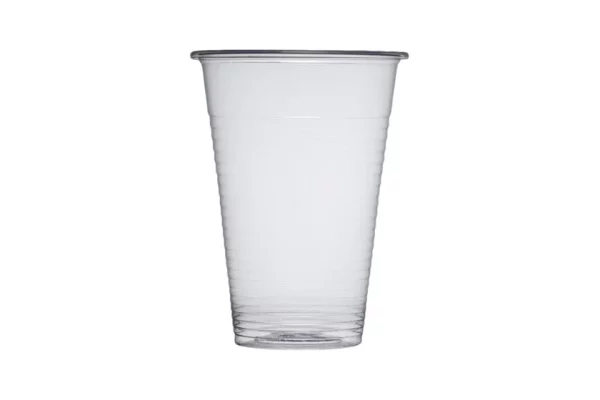 PP White Drink or Water Glass 330ml. (N.508)