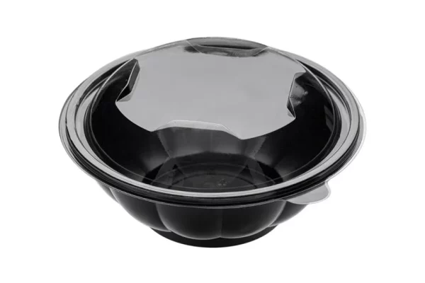 PS Bottle with Detachable Domed PET Lid 500 ml.
