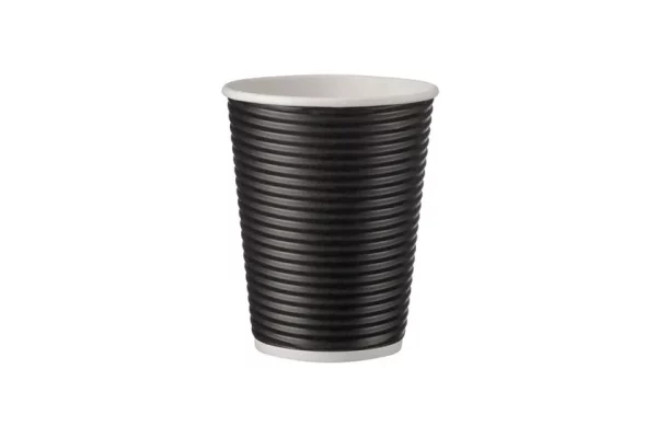 Paper Ripple Cup 14oz Black