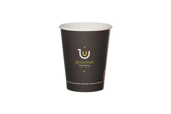 Paper Cup Single Wall 8 oz. Gourmet Design