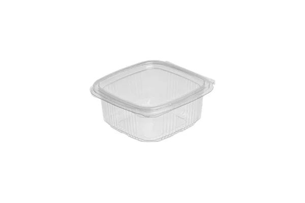 PET Container 250 ml with Integrated Plaque Lid