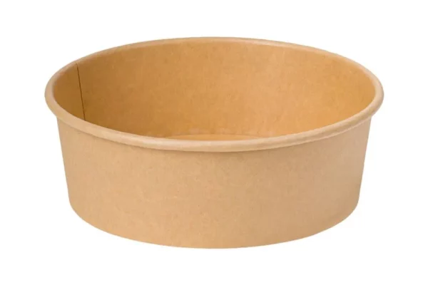 Round Kraft Dish 1300 ml.