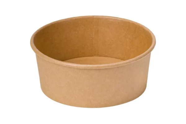 Round Kraft Dish 750 ml.