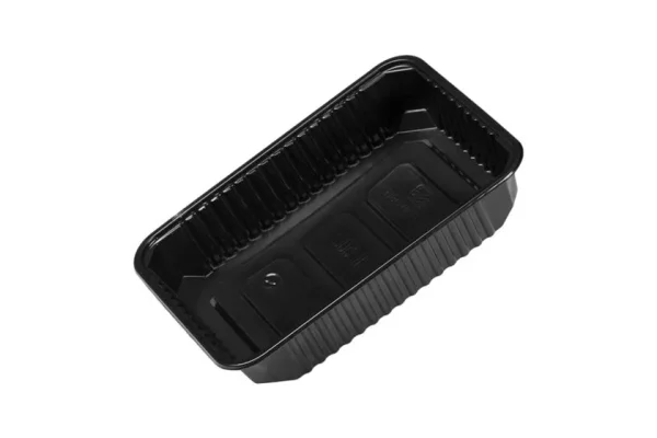 Black Parallel Ripple Dinnerware M/W 500 ml.