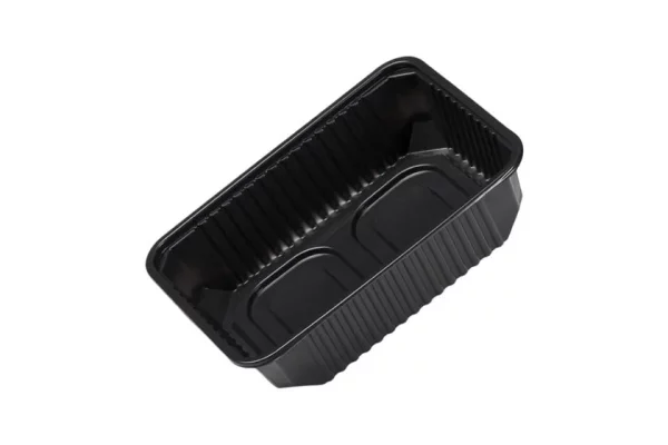 Black Parallel Ripple Dinnerware M/W 750 ml.