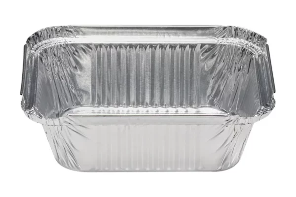 Aluminum pot 670ml. 200x120x45 cm.