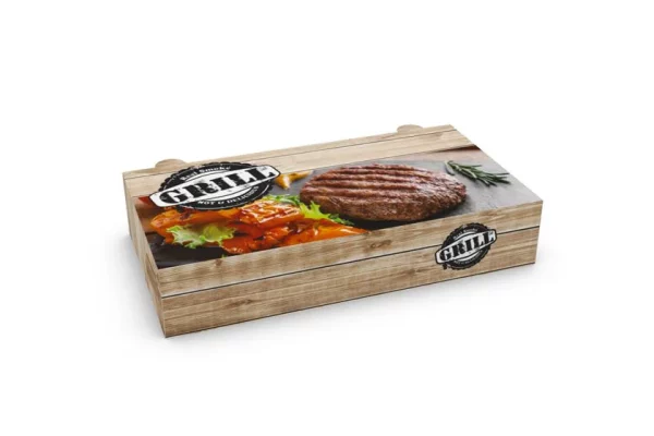 GRILL Grill Box for 1/2 Portion 23×12.2×4.5 cm.