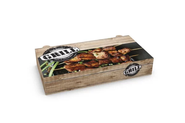 Grill Box GRILL for Large Skewers 25 x 13 x 4.5 cm.