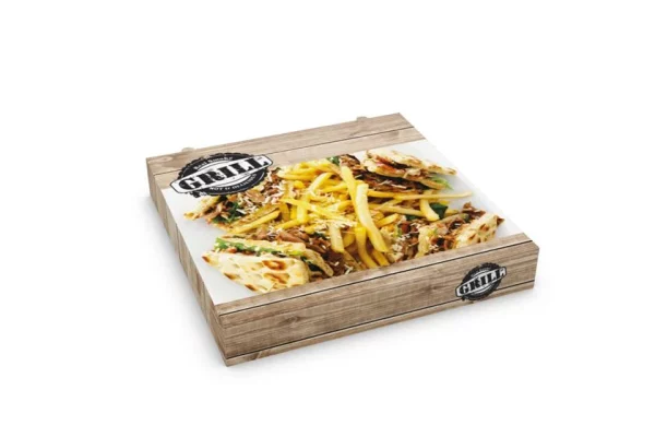 GRILL Grill Box for Large Covered Pie 26x26x4 cm.