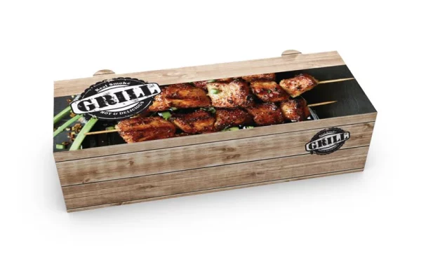 Grill Box GRILL for Skewers 25 x 9 x 6.5 cm.