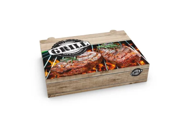Κoυτί Ψητοπωλείου GRILL για Μικρή Μερίδα 22x16x5 cm.
