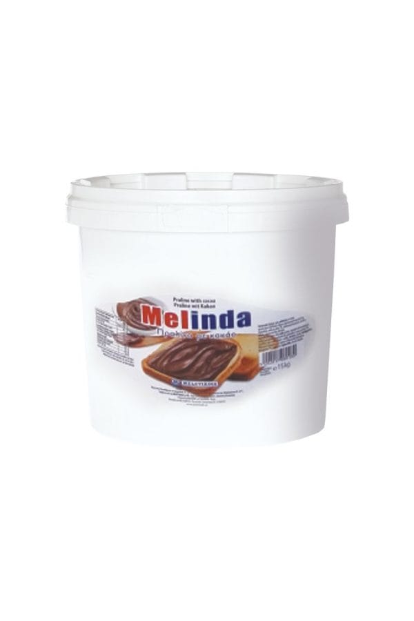 Bucket - Melinda Praline with hazelnut and cocoa (15kg)