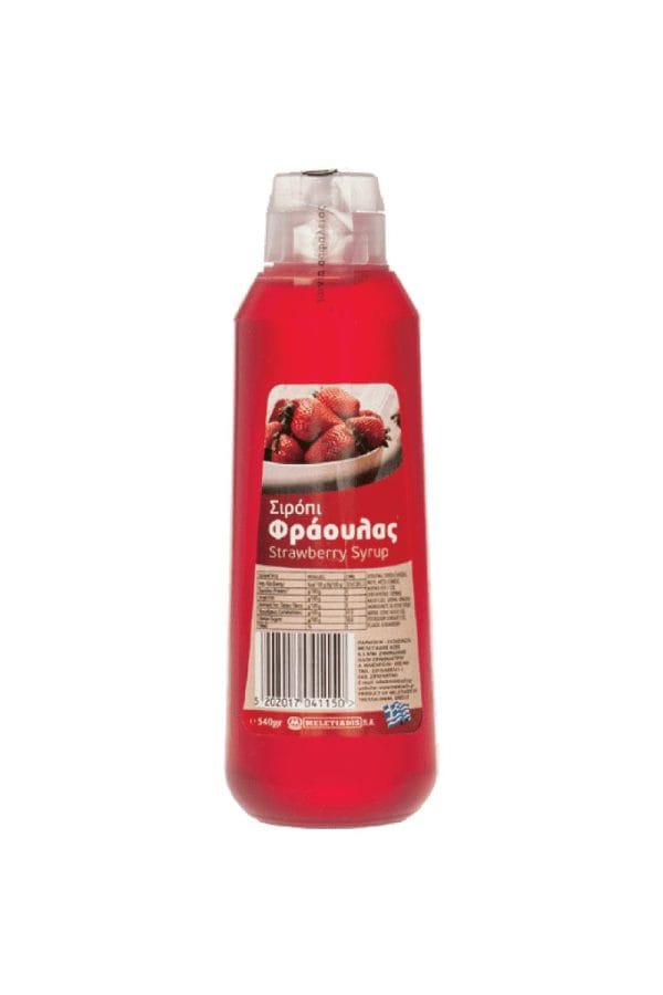 Bottle of Strawberry Squeeze (540gr)
