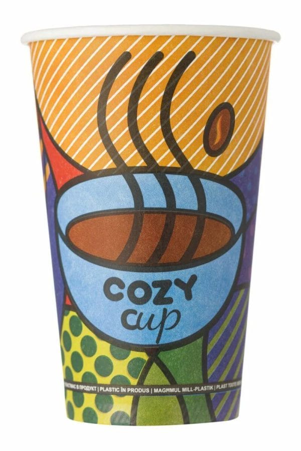 Paper Cup Single Wall 16oz Cozy Cup (50 pcs/pack)