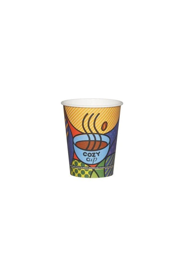 Paper Cup Single Wall 8oz Cozy Cup (50 pcs/pack)