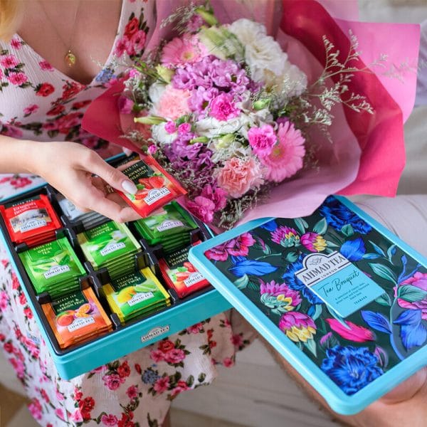 Tea Bouquet Large Metal Case - 72 aluminum sachets