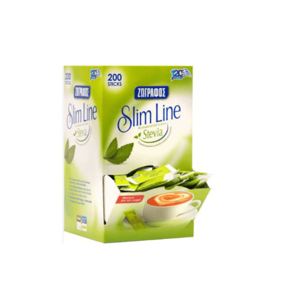 ΖΩΓΡΑΦΟΣ STEVIA SLIM LINE GREEN STICKS (200τμχ)