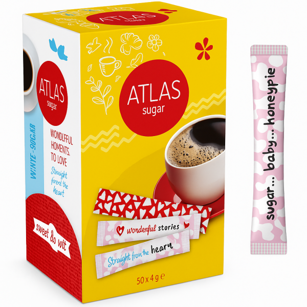 Ζάχαρη Λευκή σε Stick 3,5kg(200τμχ)