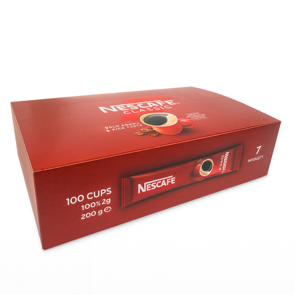 NESCAFÉ Classic Στιγμιαίος Καφές 100x2g (200g)