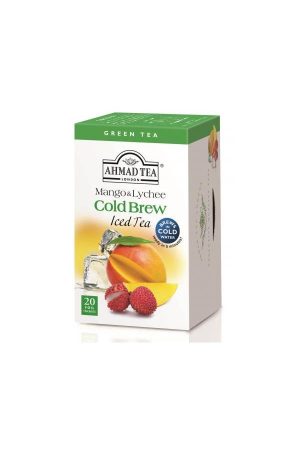 COLD BREW Πράσινο Τσάι με Μάνγκο & Λίτσι – 20 φακελάκια