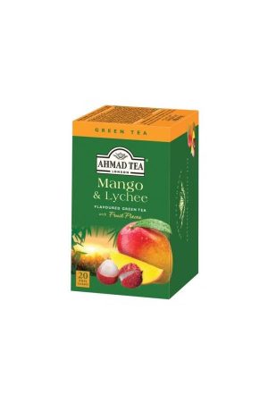 Πράσινο Τσάι με Μάνγκο & Λίτσι – 20 φακελάκια αλουμινίου
