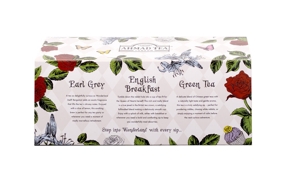 Wonderland Tea Party Χάρτινη Κασετίνα 30 Φακελάκια - Image 3