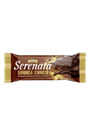 Serenata Double Γκοφρέτα με Σοκολάτα Γάλακτος 48gr