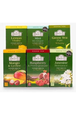 Πράσινο Τσάι – Πακέτο 6 συσκευασιών – 6×20 φακελάκια αλουμινίου